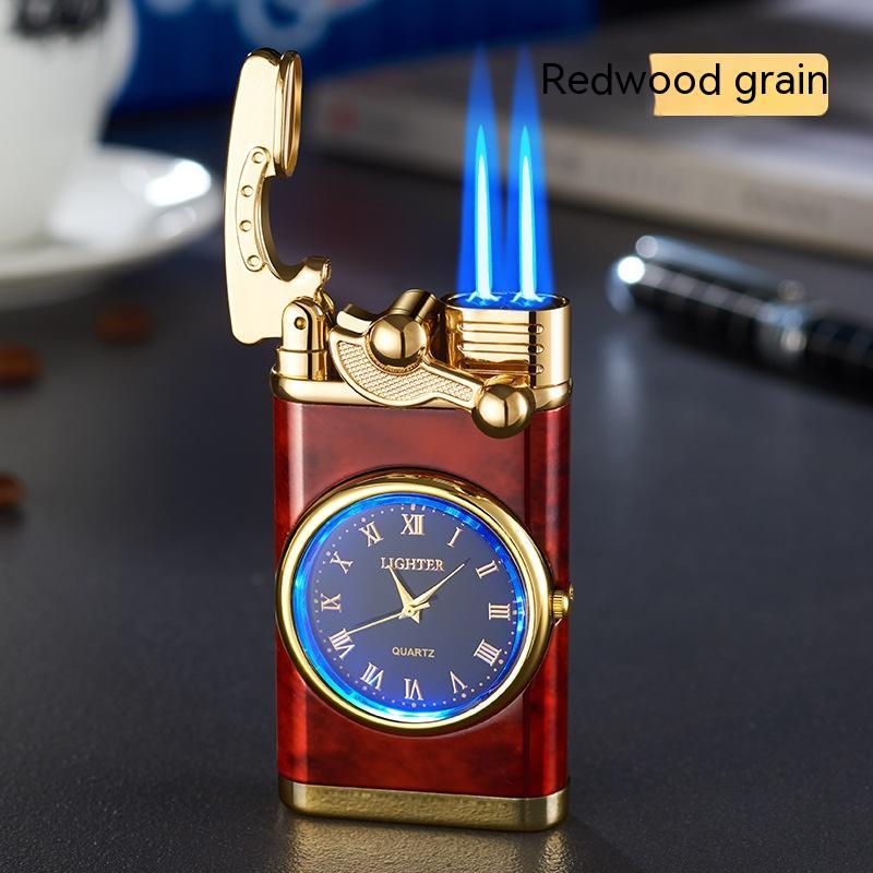 2‑in‑1 Watch Lighter – Real Dial Wristwatch with Windproof Blue Flame Torch (Refillable Butane What Else You Got?