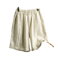 Comfy Plus-Size Straight-Leg Shorts – Flattering & Breathable Women's Shorts for Everyday Wear