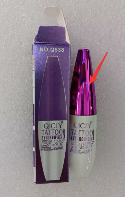 Tattoo Easy Peel Off Eyebrow Gel Cream Types Long-Lasting Smudge-Proof Sweat Resistant Waterproof Cosmetics What Else You Got?