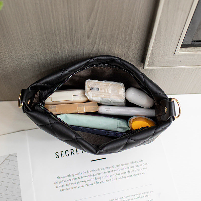 Small Messenger Bag For Women Trend Lingge Embroidery Female Shoulder Bags Fashion Chain Ladies Crossbody Purse What Else You Got?