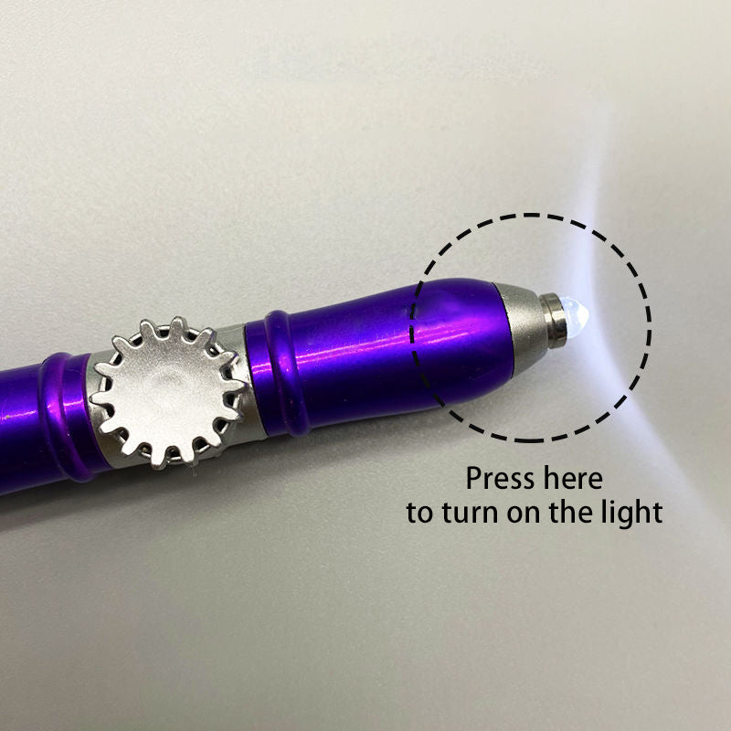 Fingertip Gyro Pen Spinning Pen Blue Ballpoint Pen What Else You Got?