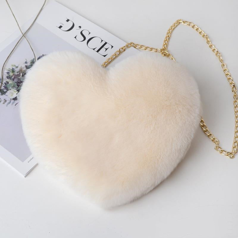 Love Bags For Women Plush Chain Shoulder Bags Valentine's Day Party Bag What Else You Got?