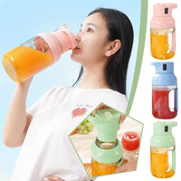 1500ml USB Rechargeable Portable Blender - Personal Juicer for Smoothies & Shakes