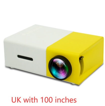 Portable Projector 3D Hd Led Home Theater Cinema HDMI-compatible Usb Audio Projector Yg300 Mini Projector What Else You Got?