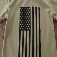 Patriotic Kids' Suit - Independence Day Camo Outfit for Little Patriots (Summer Cotton Set)
