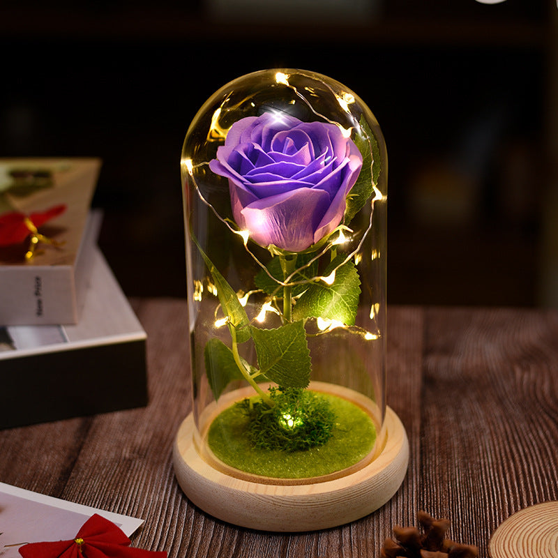 Simulated Rose Birthday Gift Couple Lottery What Else You Got?