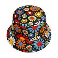 Retro Floral Sun Hat for Women - Bloom in Style