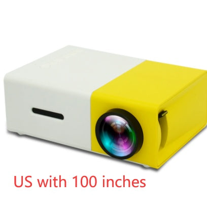 Portable Projector 3D Hd Led Home Theater Cinema HDMI-compatible Usb Audio Projector Yg300 Mini Projector What Else You Got?