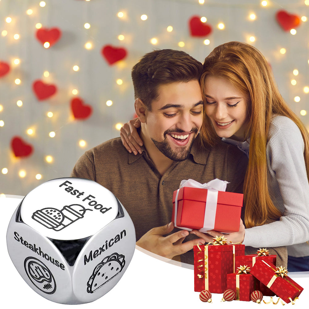 Funny Decision Dice Couple Lovers Date Night Games Party Toy Food Movie Decision Dice Valentine's Day Gift What Else You Got?