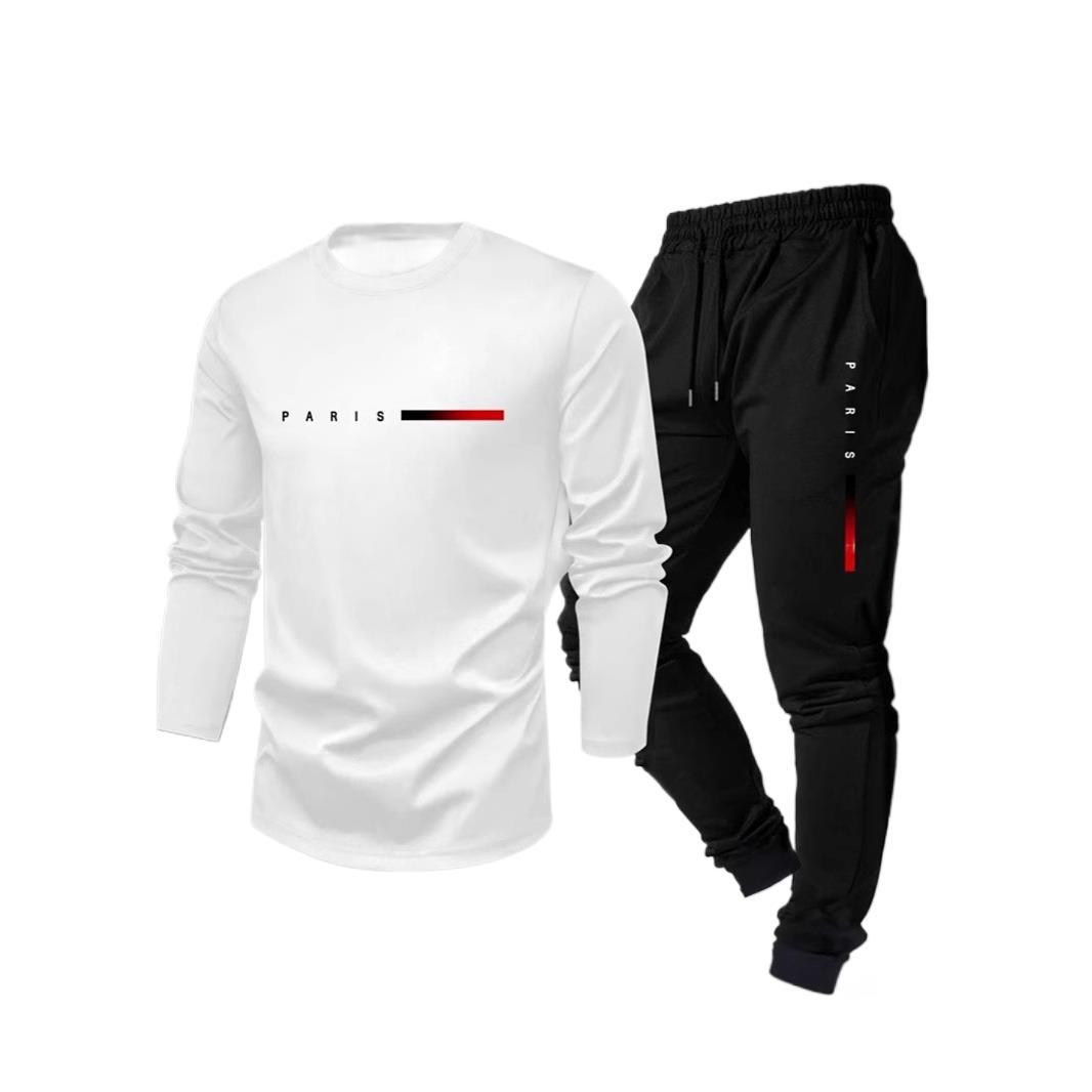 Men’s Long‑Sleeve Top and Pants Set – Casual Two‑Piece Outfit with Faux Cotton Air‑Layer Fabric (S–3XL) What Else You Got?