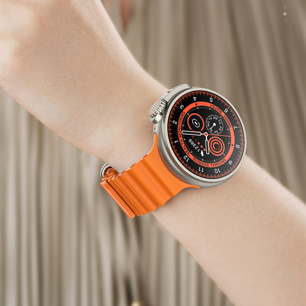 New K9 Smart Watch 1.39 Round Screen Encoder True Screw Clip Wireless Charging NFC Offline And Payment Function What Else You Got?
