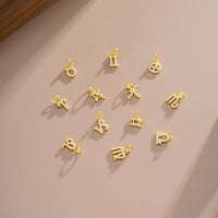 S925 Sterling Silver Zodiac Pendant – All 12 Signs | Hypoallergenic & Timeless Jewelry