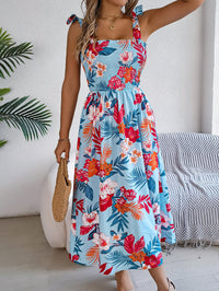 Graceful Garden Floral Maxi Dress - Perfect for Summer Holidays
