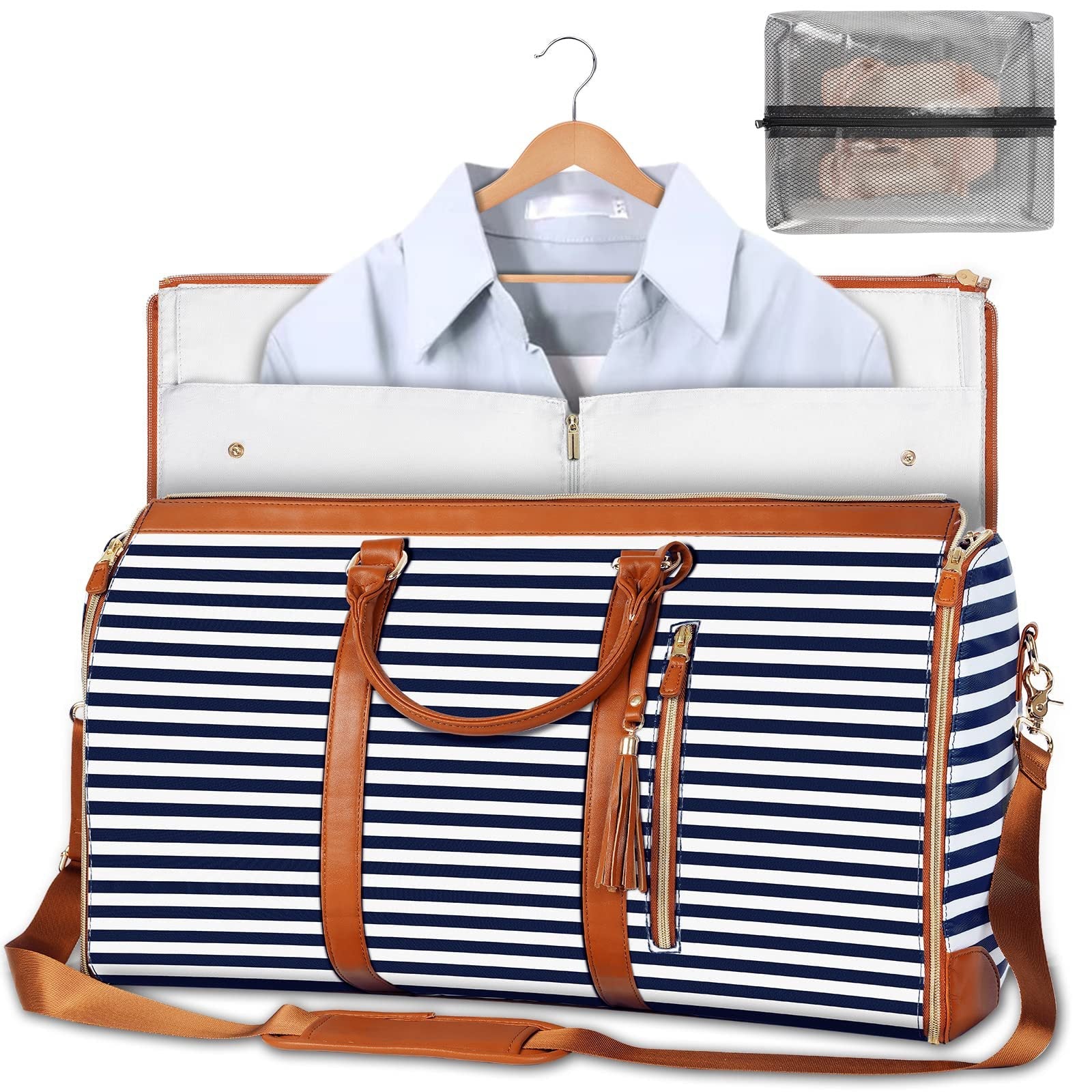 Large Capacity Travel Duffle Bag Women's Handbag Folding Suit Bag Waterproof Clothes Totes What Else You Got?
