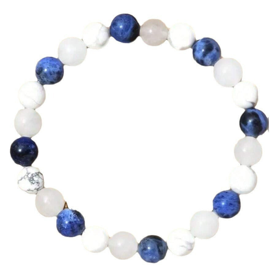 Unisex Triple‑Protection Handmade Bracelet – Minimalist Mixed‑Material Circular Charm What Else You Got?