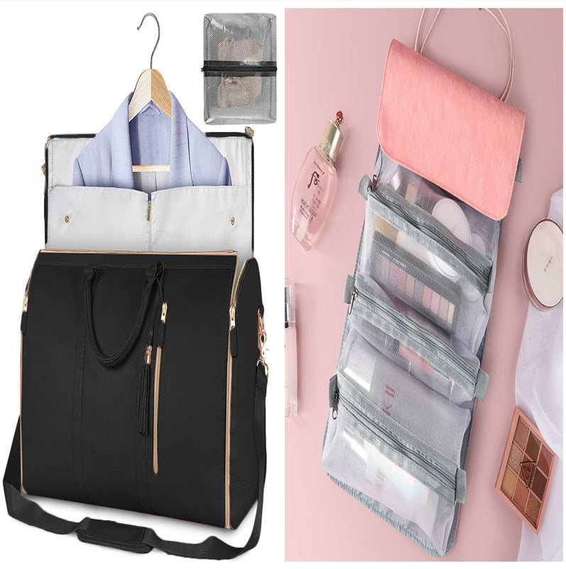 Large Capacity Travel Duffle Bag Women's Handbag Folding Suit Bag Waterproof Clothes Totes What Else You Got?