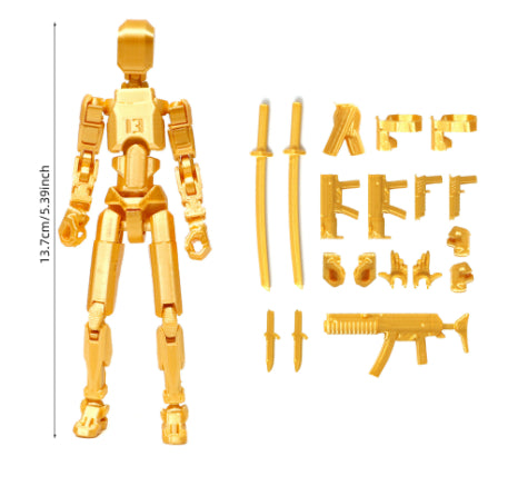 Multi-Jointed Movable Shapeshift Robot 2.0 3D Printed Mannequin Dummy Action Model Doll Toy Kid Gift What Else You Got?