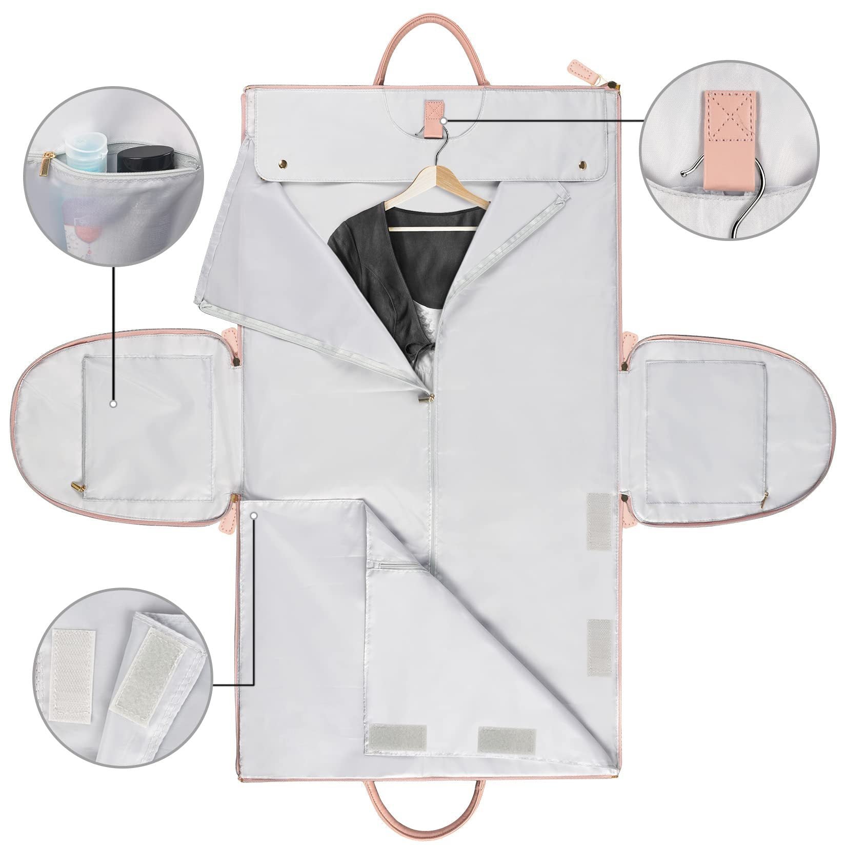 Large Capacity Travel Duffle Bag Women's Handbag Folding Suit Bag Waterproof Clothes Totes What Else You Got?