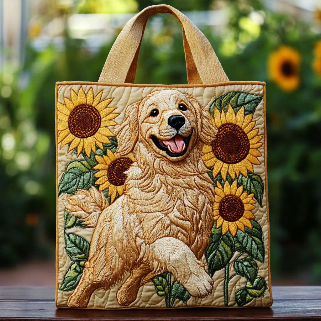 300g Canvas Dog-Printed Tote And Shoulder Bag What Else You Got?