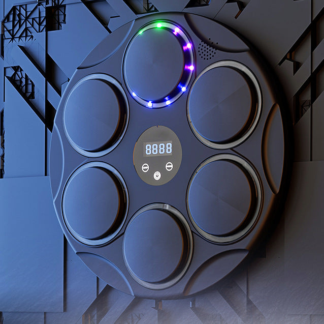 Smart Bluetooth Boxing Target with LED Lights - Fitness Training Aid for Home & Gym