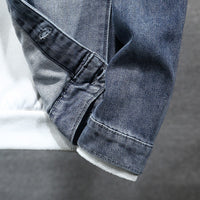 Men’s Relaxed-Fit Denim Jacket – Cotton Casual Jacket for All Seasons