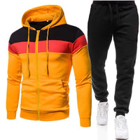 Men's Plus-Size Loose Sweatshirt Set – Casual Comfort Co-Ord | Big & Bold Style