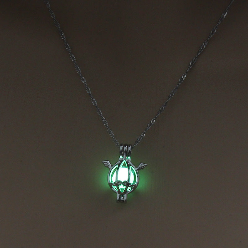 Colorful Glow‑in‑the‑Dark Angel Necklace What Else You Got?