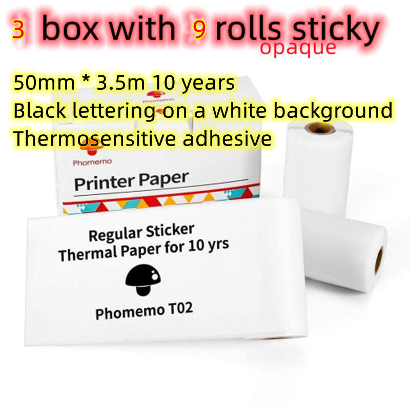 Portable Mini Thermal Label Printer Home Photo Printer Student Wrong Question Printer Bluetooth-compatible Mini Label Printer Price Tag What Else You Got?