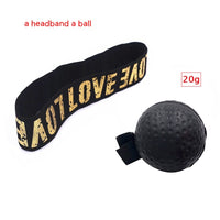 Stress-Relieving Boxing Ball Headband - Perfect for Fitness & Mental Wellness