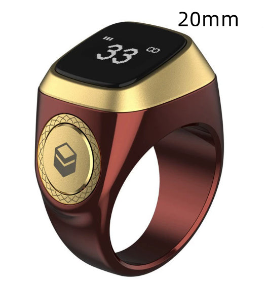 Smart Tasbih Ring – Bluetooth Muslim Prayer Counter Ring with OLED Display What Else You Got?