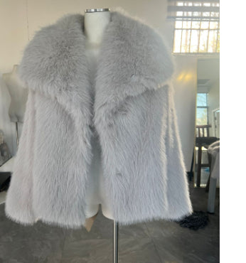 Fluffy Warm Plush Lapel Coat What Else You Got?