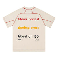 American-style Letter-print Relaxed-fit Casual Top