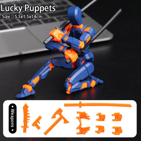 Multi-Jointed Movable Shapeshift Robot 2.0 3D Printed Mannequin Dummy Action Model Doll Toy Kid Gift What Else You Got?