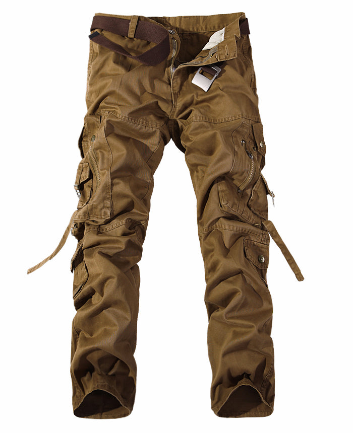 Men's Multi-pocket Cargo Pants Washed Hot Sale Cargo Pants What Else You Got?