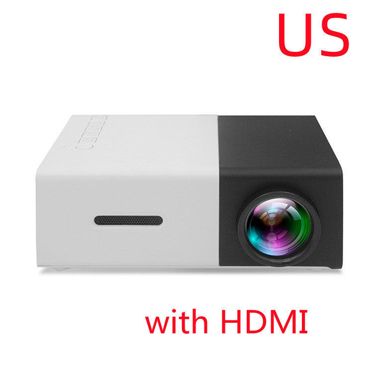 Portable Projector 3D Hd Led Home Theater Cinema HDMI-compatible Usb Audio Projector Yg300 Mini Projector What Else You Got?
