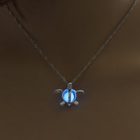 Glowing Moon Charm Necklace – Natural Healing Stone Pendant for Women with Luminous Light