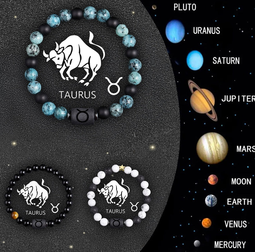 Crystal Stone Zodiac Sign Bracelet What Else You Got?