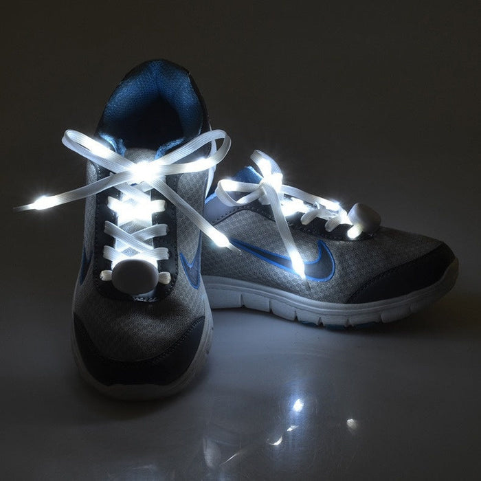 LED Neon Glow Shoelaces – Light-Up Shoe Laces for Night Events & Festivals