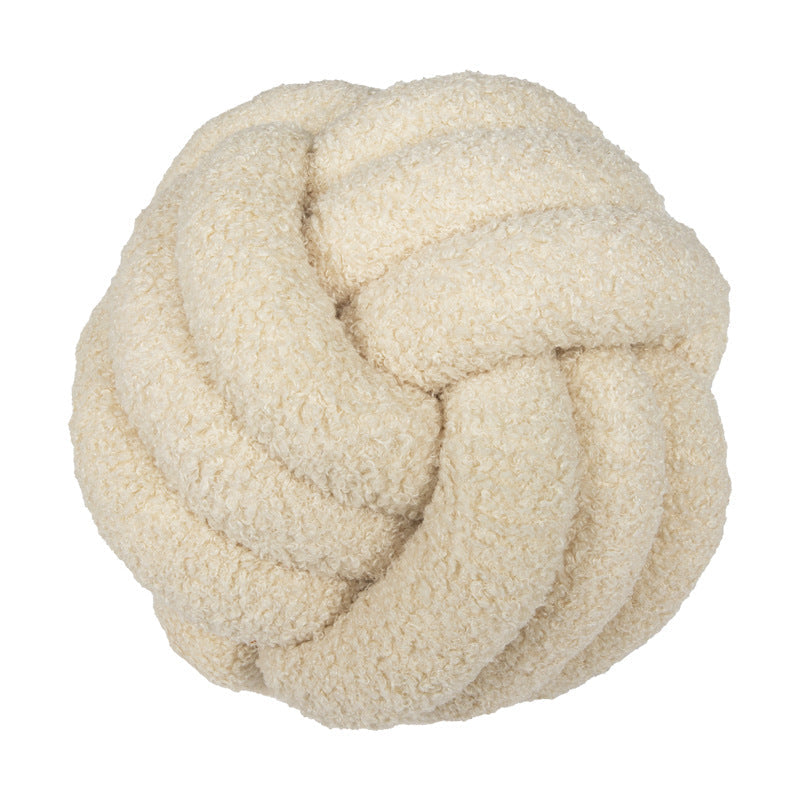 Simple Bedroom Sofa Knotted Ball Pillow What Else You Got?