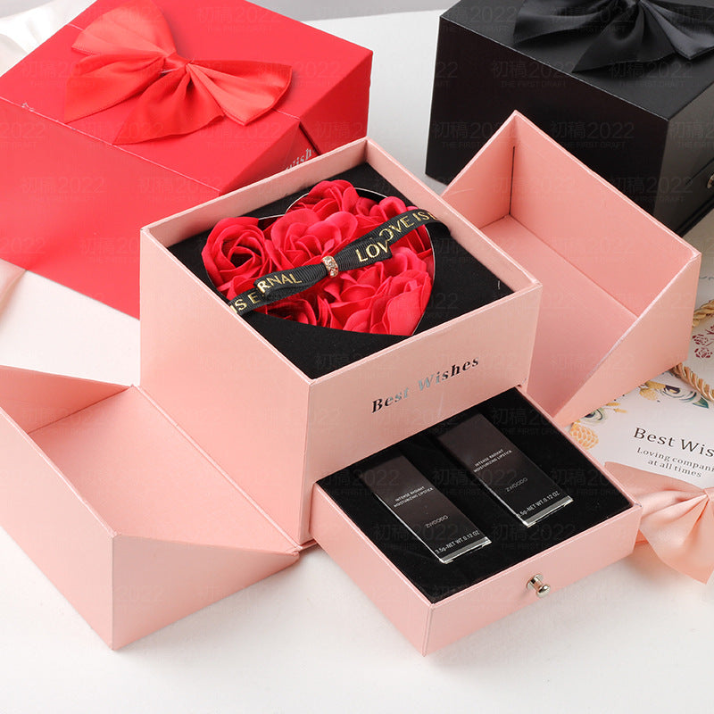 Double Life Rose Jewelry Packaging Gift Box What Else You Got?