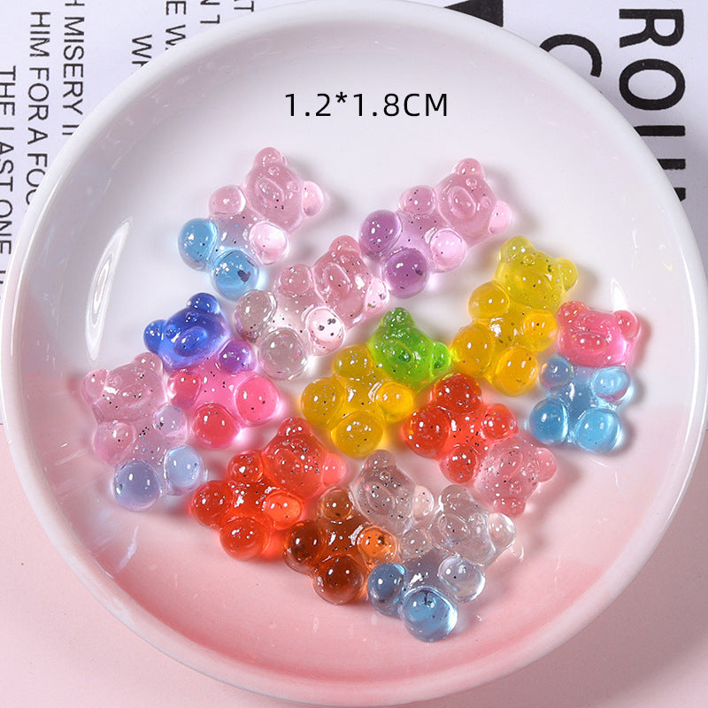 Double‑Color Bear Resin Accessories – DIY Epoxy Phone Case & Jewelry Decoration Charms What Else You Got?