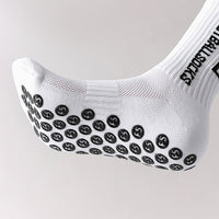 Non-Slip Athletic Socks with Nylon Dot Grip - Stay Steady in Faith & Fitness