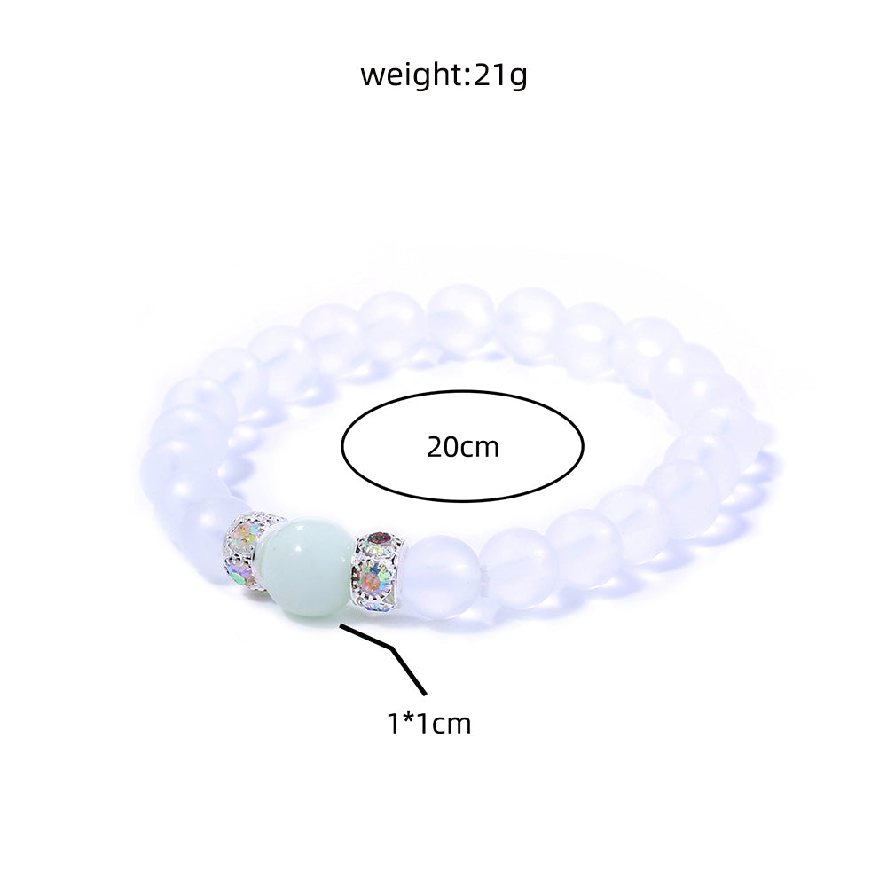 Blue Luminous Glass Bead Bracelet – Glow‑in‑the‑Dark Fashion Jewelry What Else You Got?