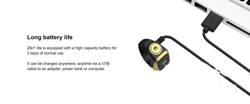 Smart Tasbih Ring – Bluetooth Muslim Prayer Counter Ring with OLED Display What Else You Got?