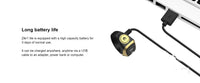 Smart Tasbih Ring – Bluetooth Muslim Prayer Counter with OLED Display & Dhikr Tracker