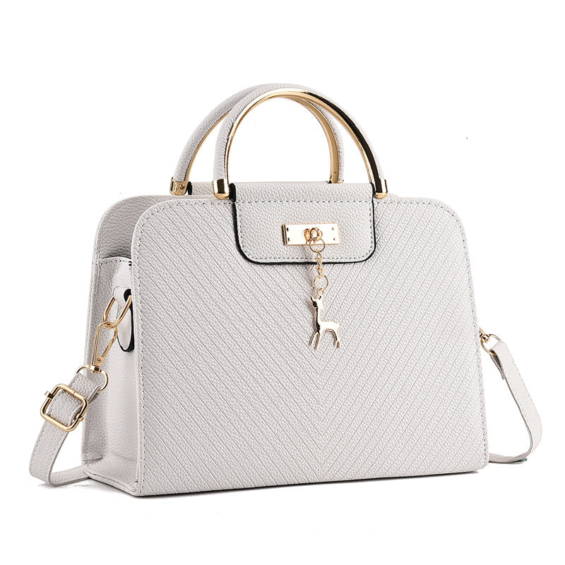 Elegant Hollow-Out PU Leather Shoulder Bag – Chic Everyday Tote for Women | Lightweight & Stylish