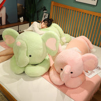 Cuddly Elephant Pillow Plush Toy - Soft & Huggable Stuffed Elephant for Kids