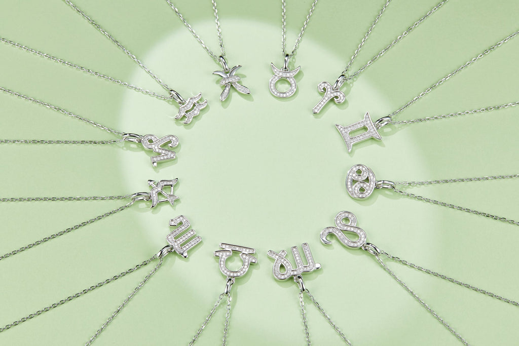 12 Zodiac Signs - Leo, Set With Top-quality Moissanite Luxury And Fashionable Light Luxury Trend Jewelry, Silver Necklace Pendant S925 Silver Electroplated Platinum What Else You Got?
