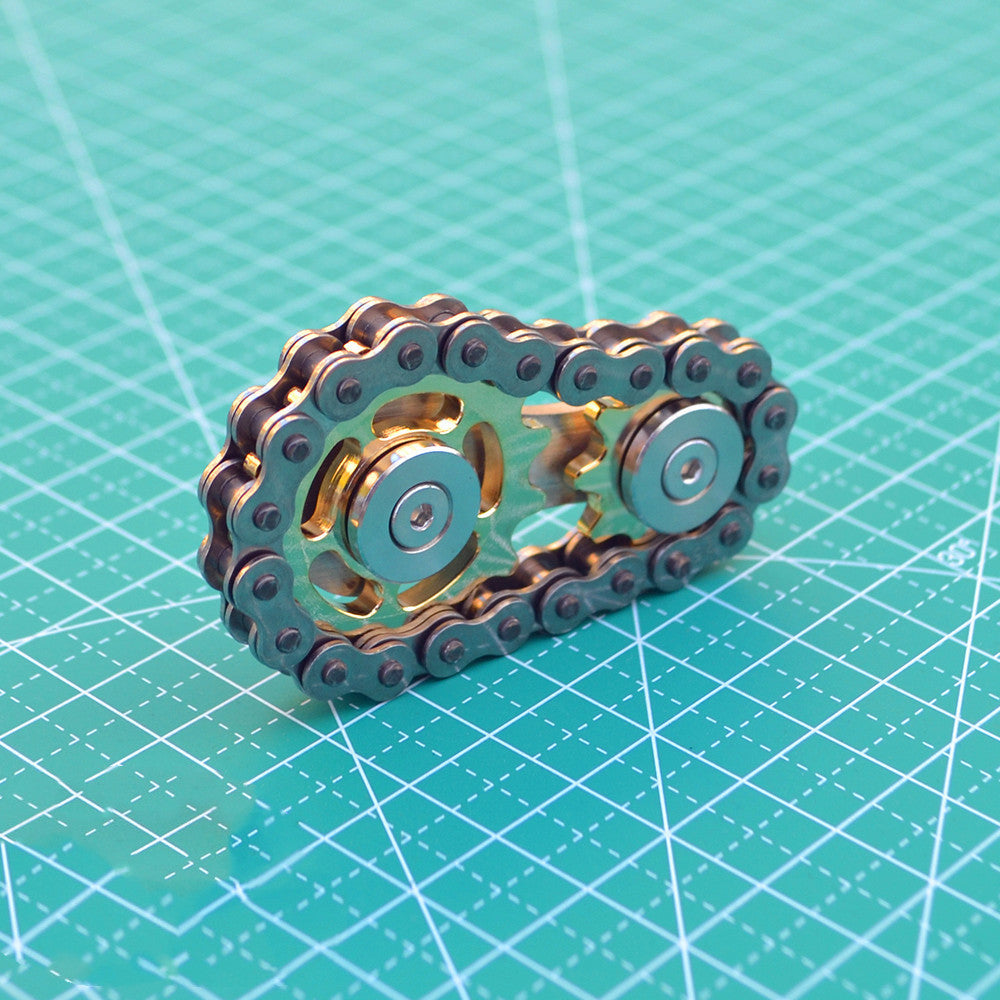 Chain Tooth Flywheel Gyro – Stainless Steel Fidget Spinner What Else You Got?