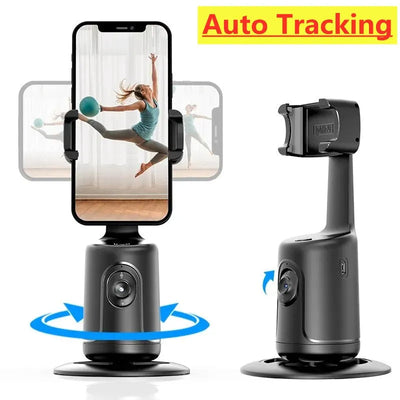 AI-Powered 360° Face Tracking Gimbal Stabilizer - Perfect for Vlogging, TikTok & Live Streams